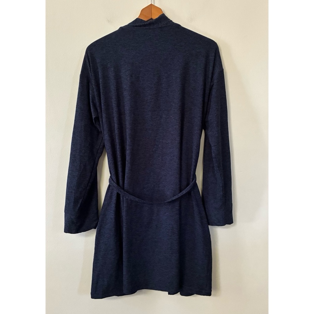 Outdoor Voices Cloudknit Robe in Navy - Picture 4 of 5
